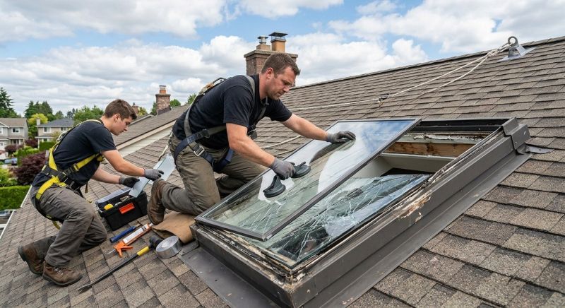 Glass Skylight Repair in Santa Rosa, CA