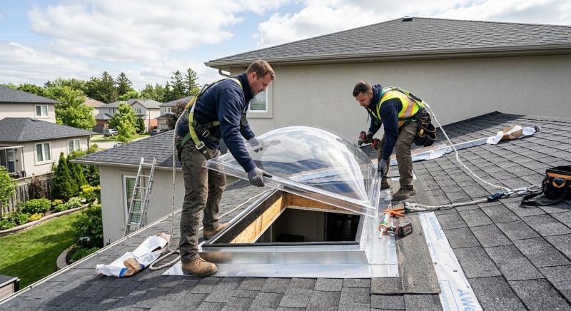 Dome Skylight Replacement in Santa Rosa, CA