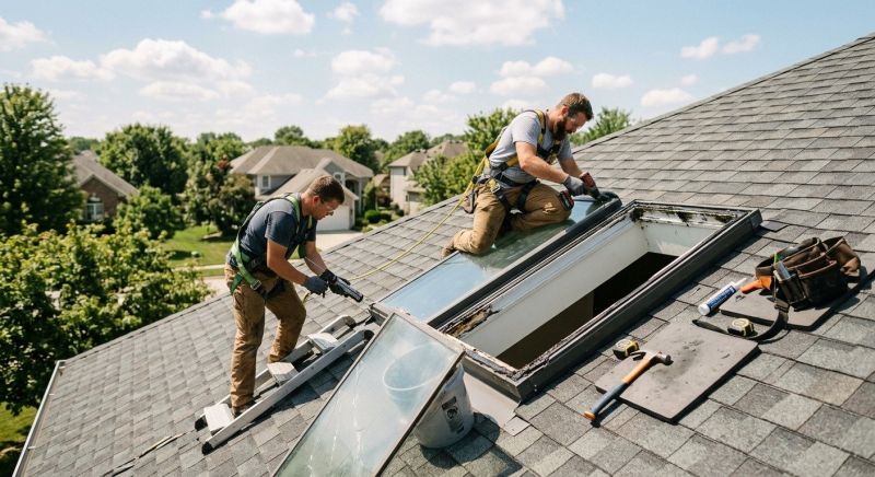 Skylight Glass Replacement in Renton, WA