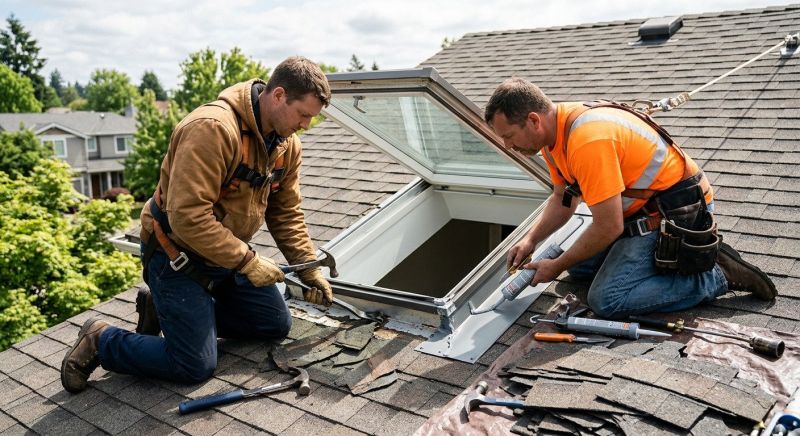 Skylight Leak Repair in Kent, WA